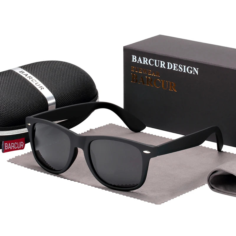 Gafas de Sol Wayfarer Polarizadas – 6 Colores Espejo, Unisex