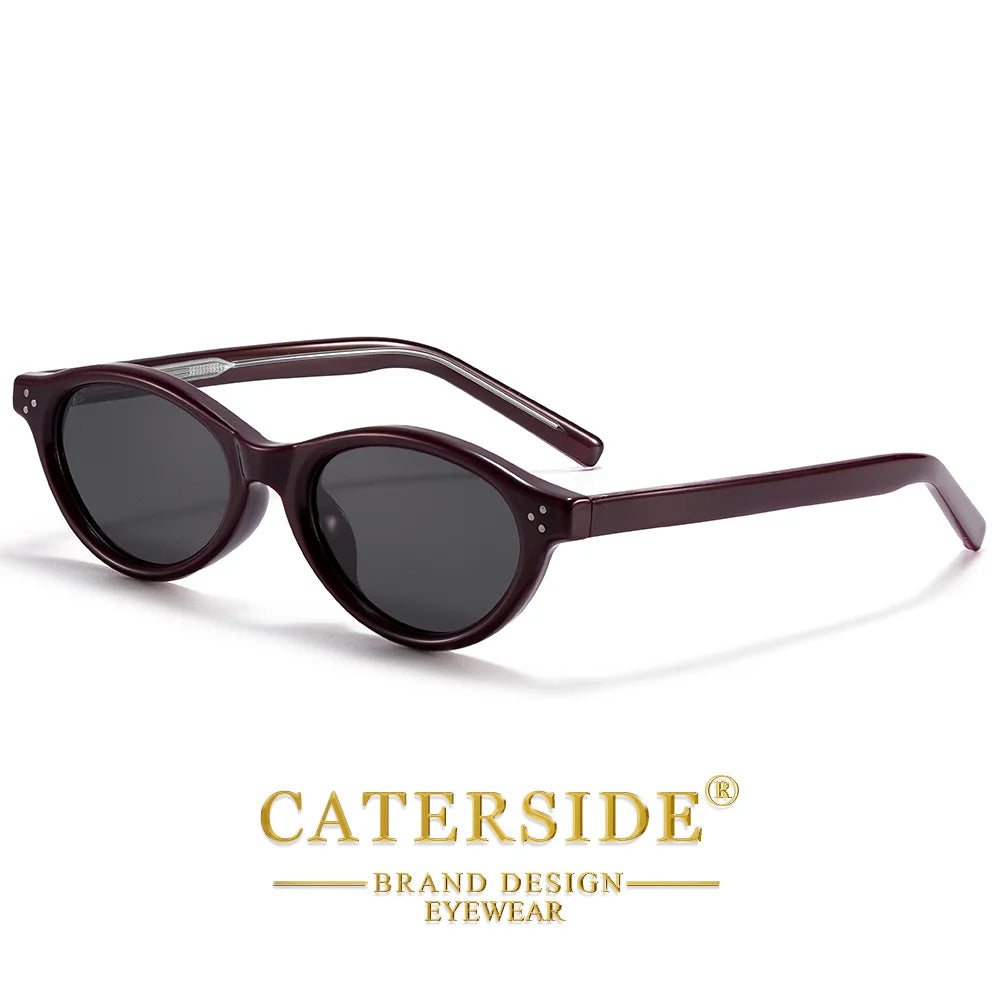 Gafas de Sol Ojo de Gato Oval Retro – TR90, Mujer