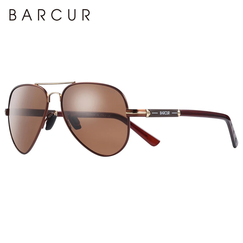 Gafas de Sol Aviador Polarizadas – Acero, 8 Colores, Unisex