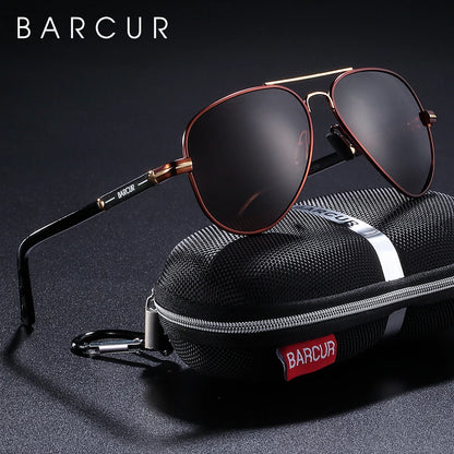 Gafas de Sol Aviador Polarizadas – Acero, 8 Colores, Unisex