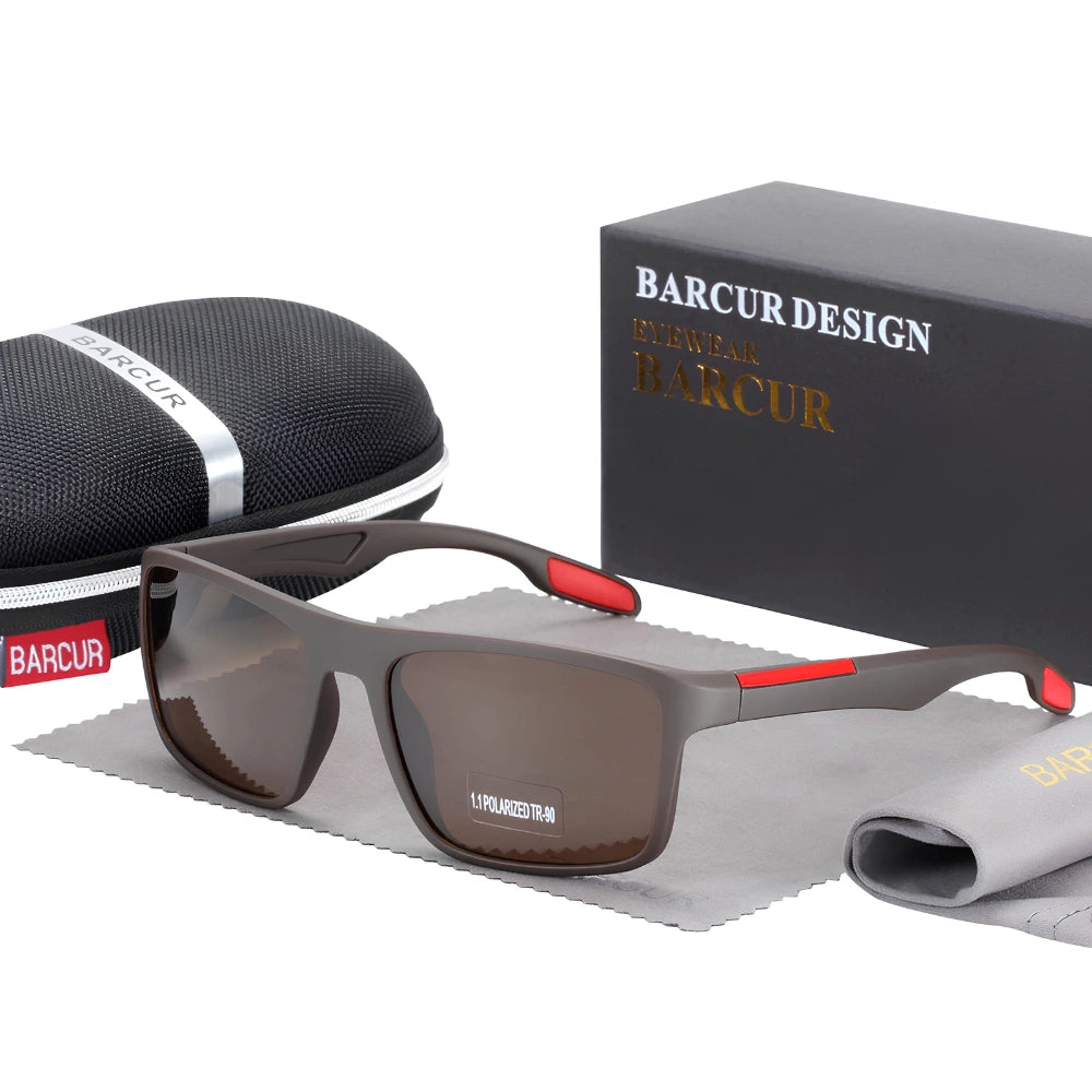 Gafas de Sol Cuadradas Polarizadas TR90 – Ultraligeras, Unisex