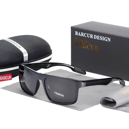 Gafas de Sol Cuadradas Polarizadas TR90 – Ultraligeras, Unisex