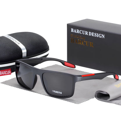 Gafas de Sol Cuadradas Polarizadas TR90 – Ultraligeras, Unisex