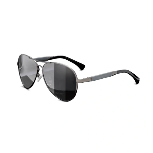 Gafas de Sol Aviador Titanio Fotocromáticas Polarizadas – Premium, Unisex