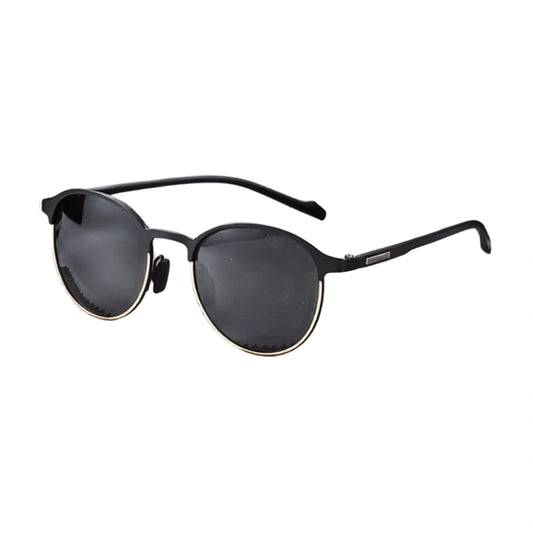 Gafas de Sol Redondas Polarizadas – Acero Inoxidable, 6 Colores, Mujer