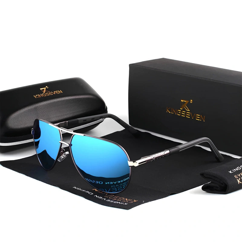 [COMPRA 2, LLÉVATE 3] Gafas de Sol Aviador Polarizadas HD – Aluminio y Silicona, Unisex