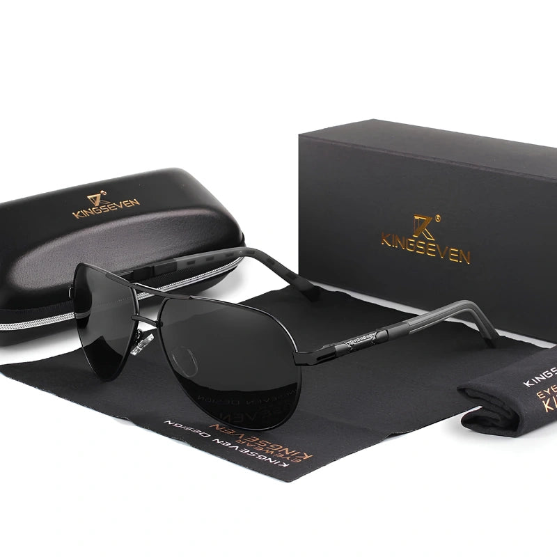 [COMPRA 2, LLÉVATE 3] Gafas de Sol Aviador Polarizadas HD – Aluminio y Silicona, Unisex