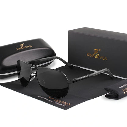 [COMPRA 2, LLÉVATE 3] Gafas de Sol Aviador Polarizadas HD – Aluminio y Silicona, Unisex