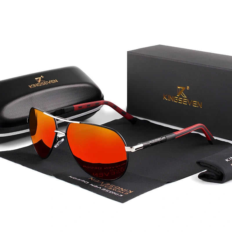 [COMPRA 2, LLÉVATE 3] Gafas de Sol Aviador Polarizadas HD – Aluminio y Silicona, Unisex