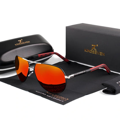 [COMPRA 2, LLÉVATE 3] Gafas de Sol Aviador Polarizadas HD – Aluminio y Silicona, Unisex