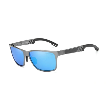 [COMPRA 2, LLÉVATE 3] Gafas de Sol Rectangulares Polarizadas – Aluminio, Hombre