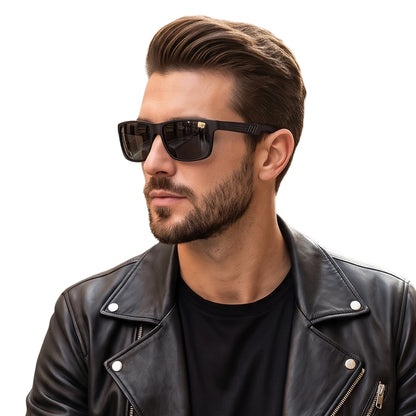[COMPRA 2, LLÉVATE 3] Gafas de Sol Rectangulares Polarizadas – Aluminio, Hombre