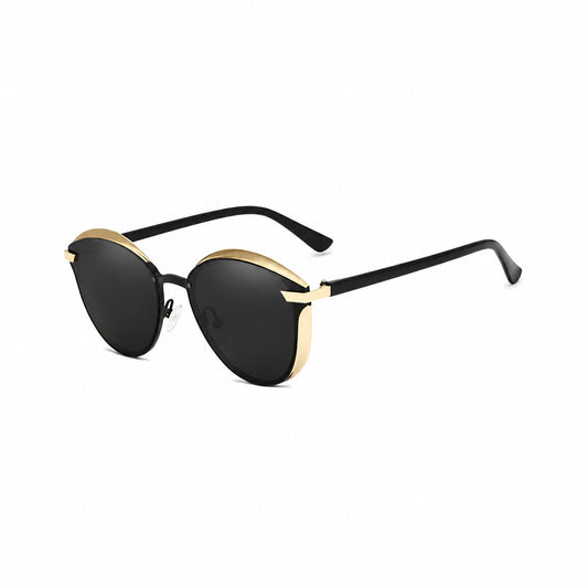 Gafas de Sol Redondas Polarizadas ojo de gato – Mujer, Protección UV400