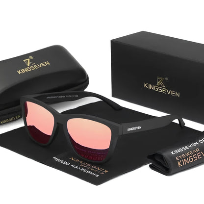 [COMPRA 2, LLÉVATE 3] Gafas de Sol Cuadradas Polarizadas – Estilo Clásico Mate, Unisex
