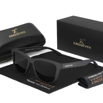 [COMPRA 2, LLÉVATE 3] Gafas de Sol Cuadradas Polarizadas – Estilo Clásico Mate, Unisex