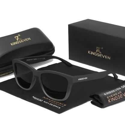 [COMPRA 2, LLÉVATE 3] Gafas de Sol Cuadradas Polarizadas – Estilo Clásico Mate, Unisex