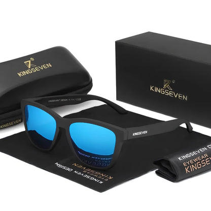 [COMPRA 2, LLÉVATE 3] Gafas de Sol Cuadradas Polarizadas – Estilo Clásico Mate, Unisex