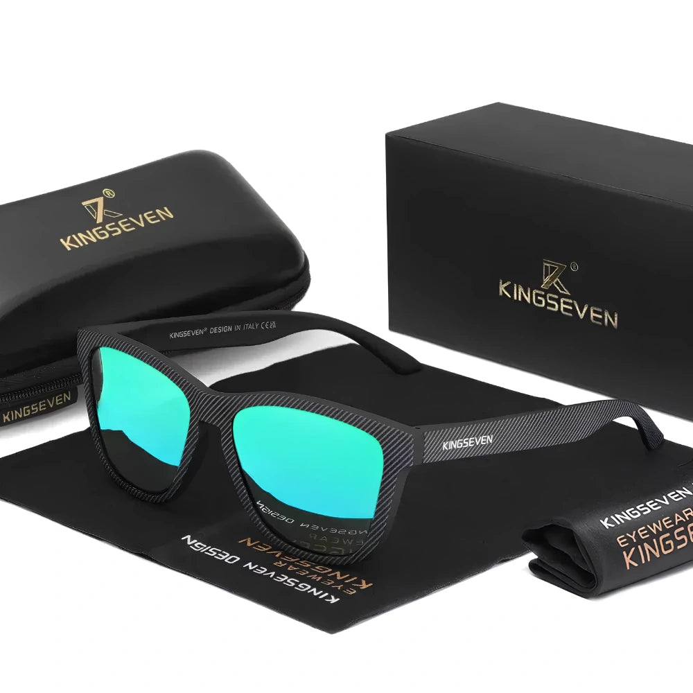 [COMPRA 2, LLÉVATE 3] Gafas de Sol Cuadradas Polarizadas – Estilo Clásico Mate, Unisex