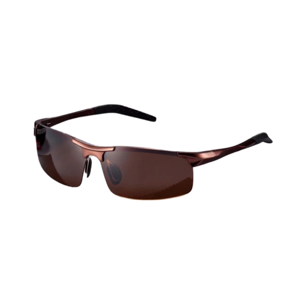 Gafas de Sol Deportivas Fotocromáticas Semi-Montura – Aluminio Magnesio, Unisex