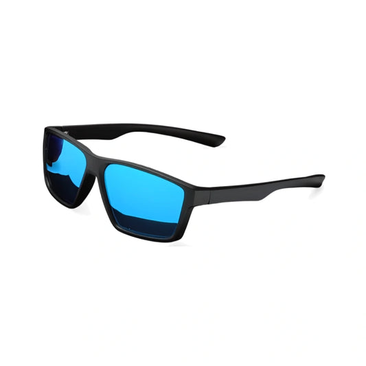 Gafas de Sol Rectangulares TR90 Textura Carbono Polarizadas – Deportivo, Unisex