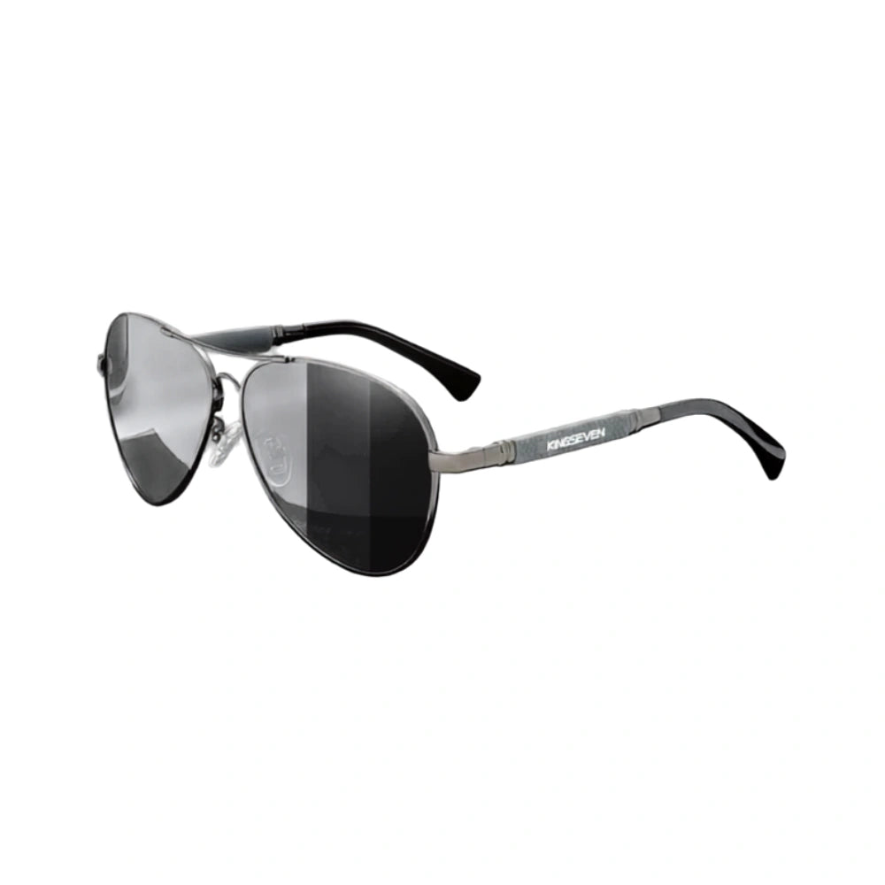 Gafas de Sol Aviador Titanio Fotocromáticas Polarizadas – Premium, Unisex