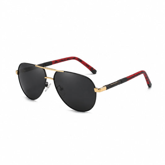 Gafas de Sol Aviador Polarizadas HD – Aluminio y Silicona, Unisex