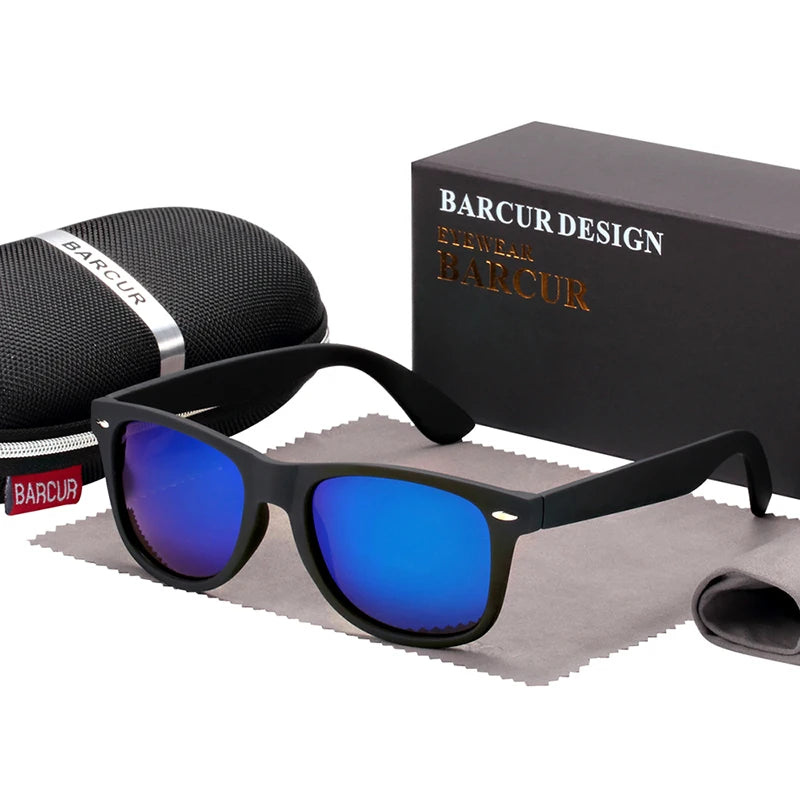 Gafas de Sol Wayfarer Polarizadas – 6 Colores Espejo, Unisex