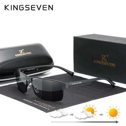 Gafas de Sol Rectangulares Fotocromáticas Polarizadas – Conducción, Hombre