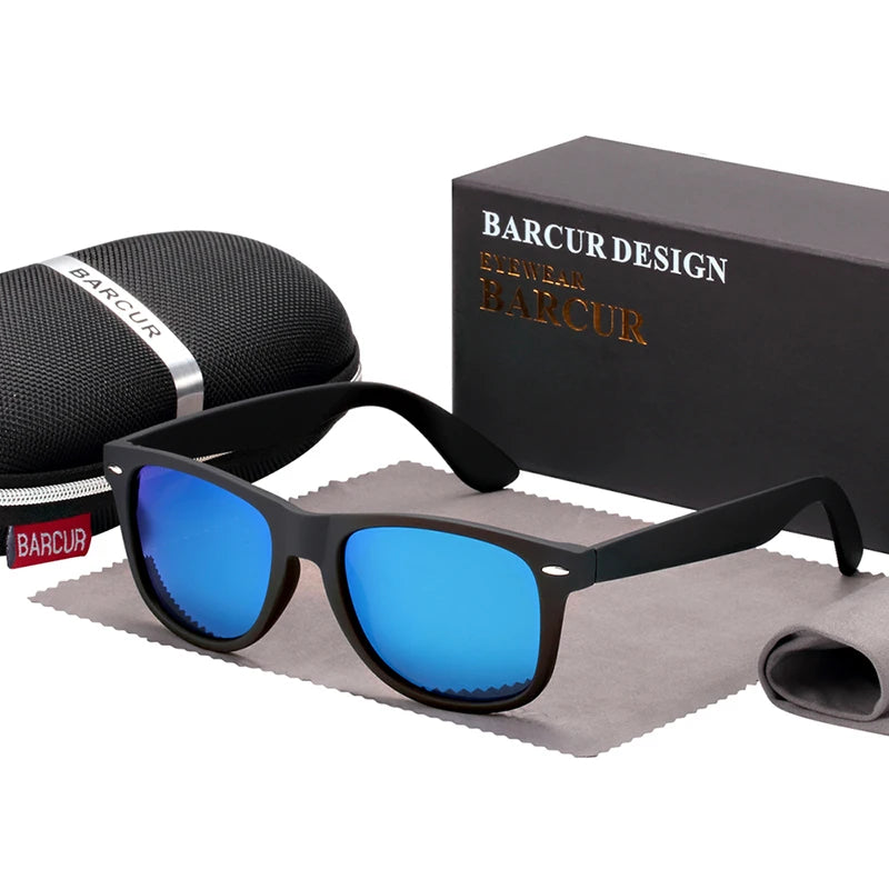 Gafas de Sol Wayfarer Polarizadas – 6 Colores Espejo, Unisex