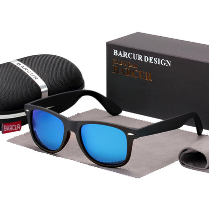Gafas de Sol Wayfarer Polarizadas – 6 Colores Espejo, Unisex