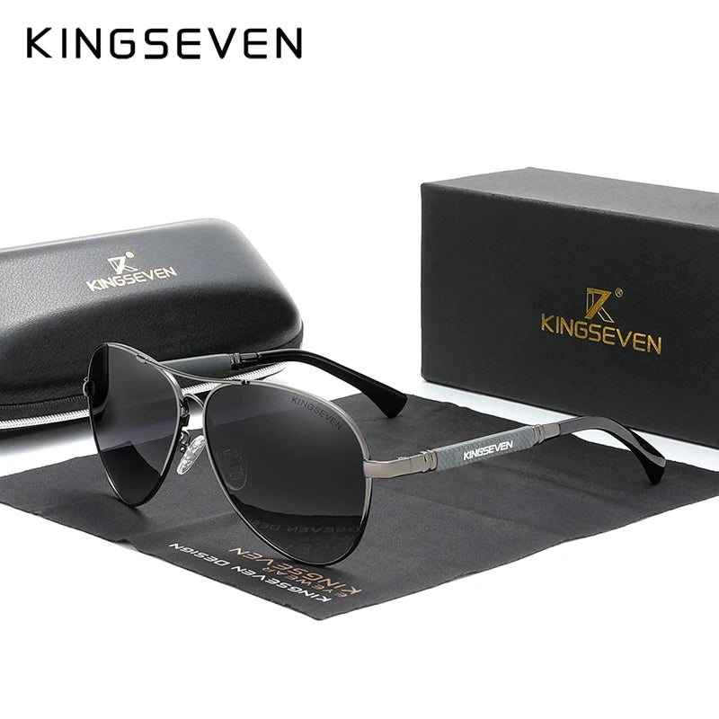 Gafas de Sol Aviador Titanio Fotocromáticas Polarizadas – Premium, Unisex