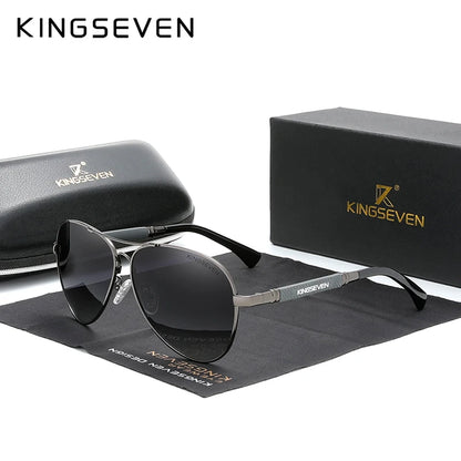 Gafas de Sol Aviador Titanio Fotocromáticas Polarizadas – Premium, Unisex