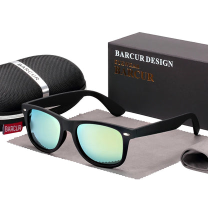 Gafas de Sol Wayfarer Polarizadas – 6 Colores Espejo, Unisex
