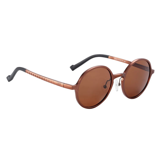 Gafas de Sol Redondas Retro Punk Polarizadas – Aluminio Magnesio, Unisex