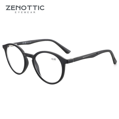 Gafas Anti Luz Azul Redondas – Montura Ligera, Unisex