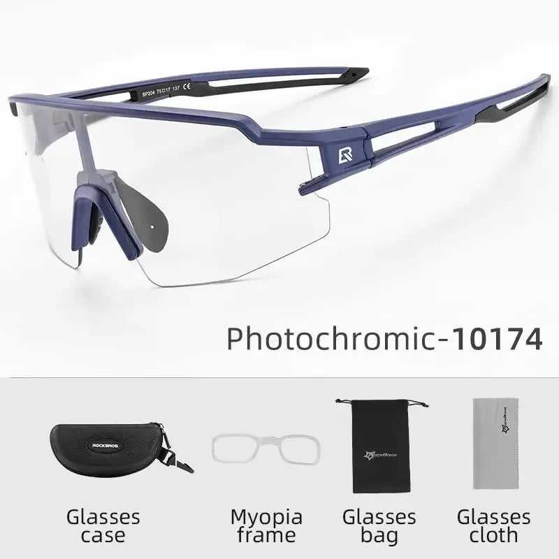 Gafas de Ciclismo Goggle Fotocromáticas TAC – MTB y Carretera, Unisex