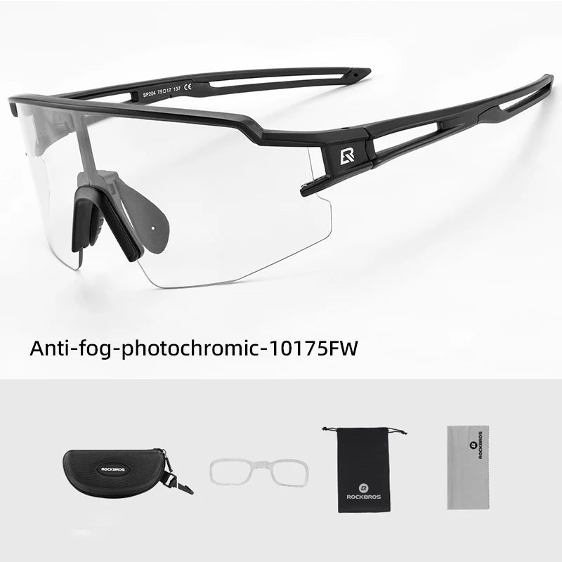 Gafas de Ciclismo Goggle Fotocromáticas TAC – MTB y Carretera, Unisex