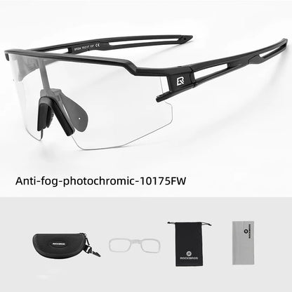 Gafas de Ciclismo Goggle Fotocromáticas TAC – MTB y Carretera, Unisex