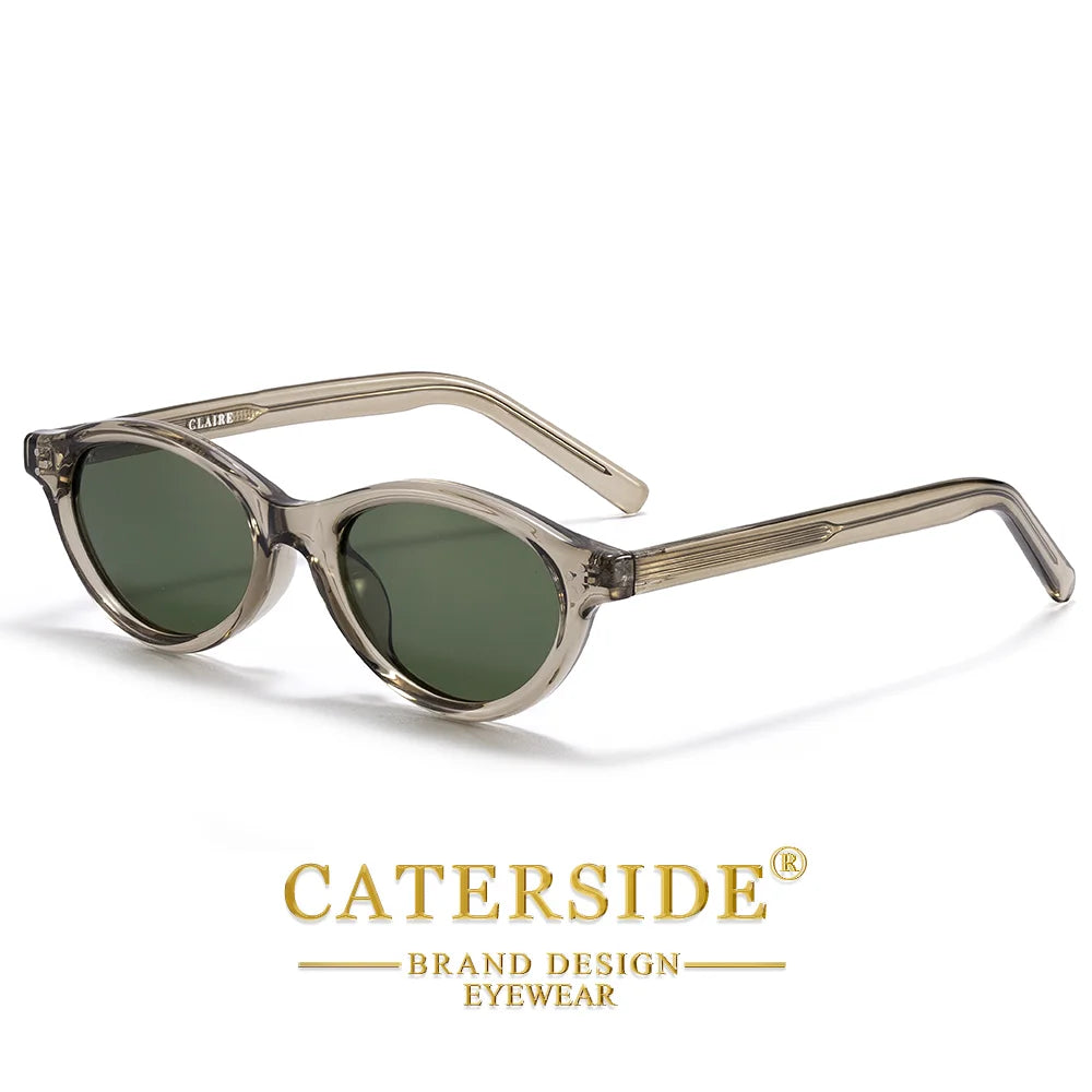 Gafas de Sol Ojo de Gato Oval Retro – TR90, Mujer