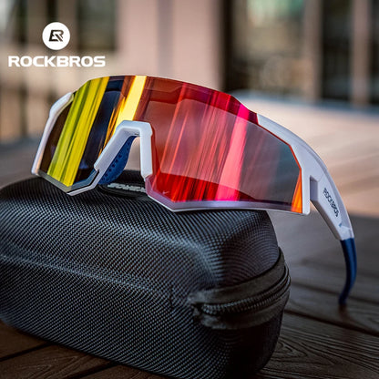 Gafas de Ciclismo Fotocromáticas Polarizadas – Compatible con Miopía, TR90, Unisex