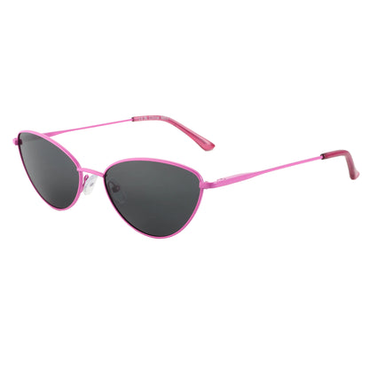 Gafas de Sol Ojo de Gato Polarizadas – Montura Metálica Fina Dorada, Mujer