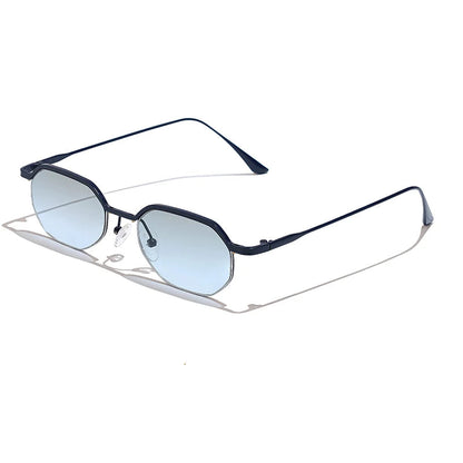 Gafas de Sol Poligonales Retro – Marco de Cobre, Unisex