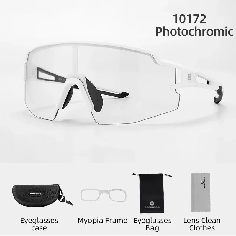Gafas de Ciclismo Goggle Fotocromáticas TAC – MTB y Carretera, Unisex