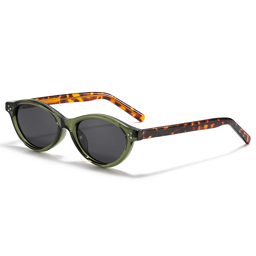 Gafas de Sol Ojo de Gato Oval Retro – TR90, Mujer