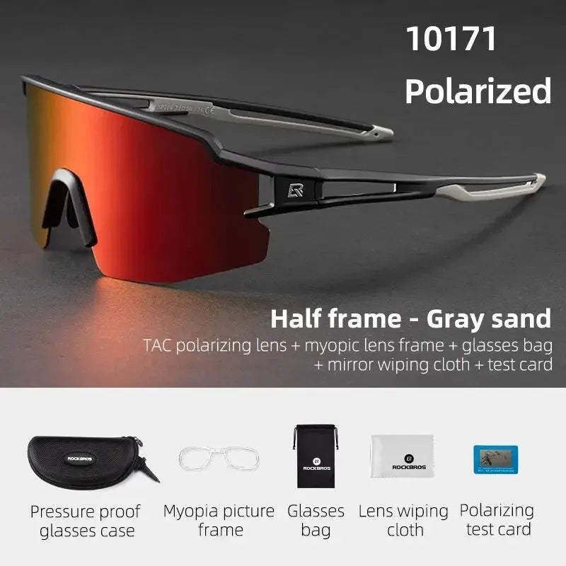 Gafas de Ciclismo Goggle Fotocromáticas TAC – MTB y Carretera, Unisex