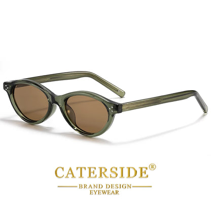 Gafas de Sol Ojo de Gato Oval Retro – TR90, Mujer