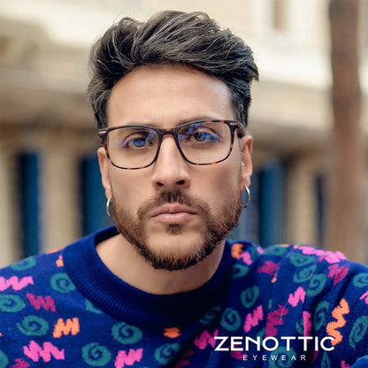 Gafas Anti Luz Azul Cuadradas – Montura Flexible, Unisex