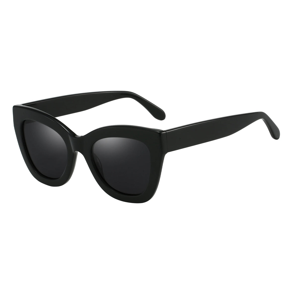 Gafas de Sol Ojo de Gato Chunky Polarizadas – Acetato Artesanal, Mujer