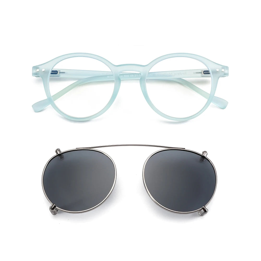 Gafas Anti Luz Azul con Clip-On Solar Polarizado – 2 en 1, Unisex