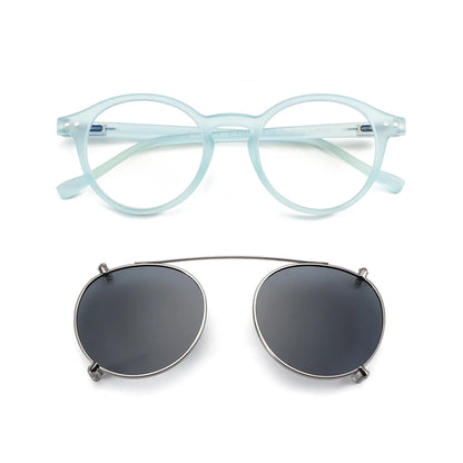 Gafas Anti Luz Azul con Clip-On Solar Polarizado – 2 en 1, Unisex